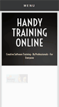 Mobile Screenshot of handytrainingonline.co.nz